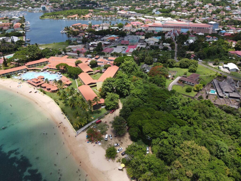 aerial view